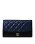 Chanel Gabrielle CC Yen Wallet, front view